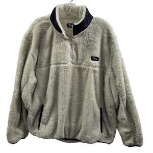 Zyia Cream 1/4 Zip Sherpa Fleece Pull Over Size 3XL 91223-1clo3